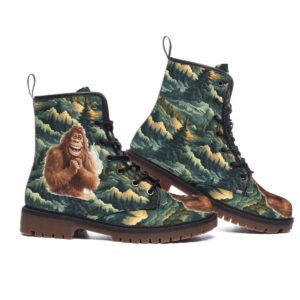 Sasquatch Bigfoot Themed, Women’s Martin Short Hiking Boots