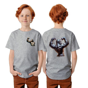 Bigfoot Sasquatch Designs, Kid’s Double Sided Gildan 5000B T Shirt