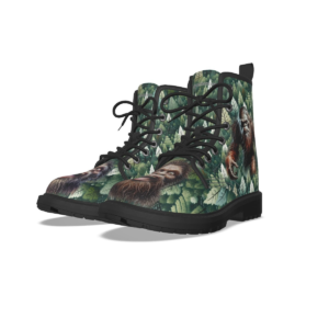Sasquatch Bigfoot Themed, Women’s Martin Short Hiking Boots